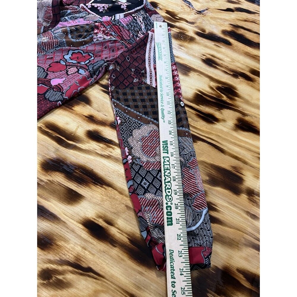 Floral Patchwork Blouse - image 8